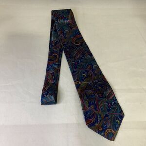 #6688 Vintage Egon Von Funstenberq Multicolored Paisley Mens Necktie, Tie